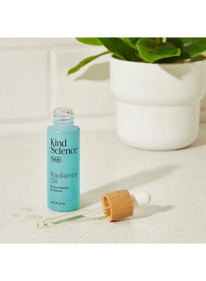 Kind Science Radiance Oil | Rejuvenates + Renews Hydrating | 0.50 Fl Oz / 15 Ml - Image 5