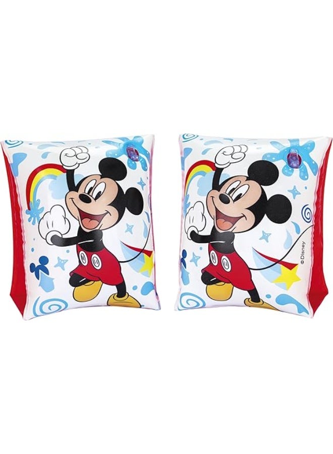 Bestway 91002 Inflatable Mickey Mouse Armbands for Kids - Image 1