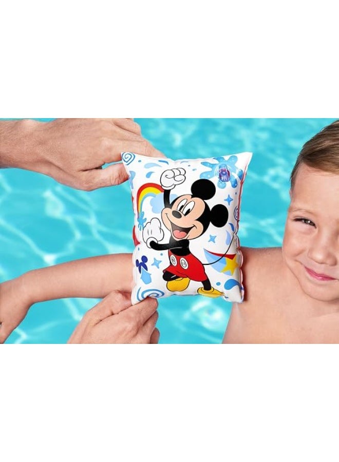 Bestway 91002 Inflatable Mickey Mouse Armbands for Kids - Image 3