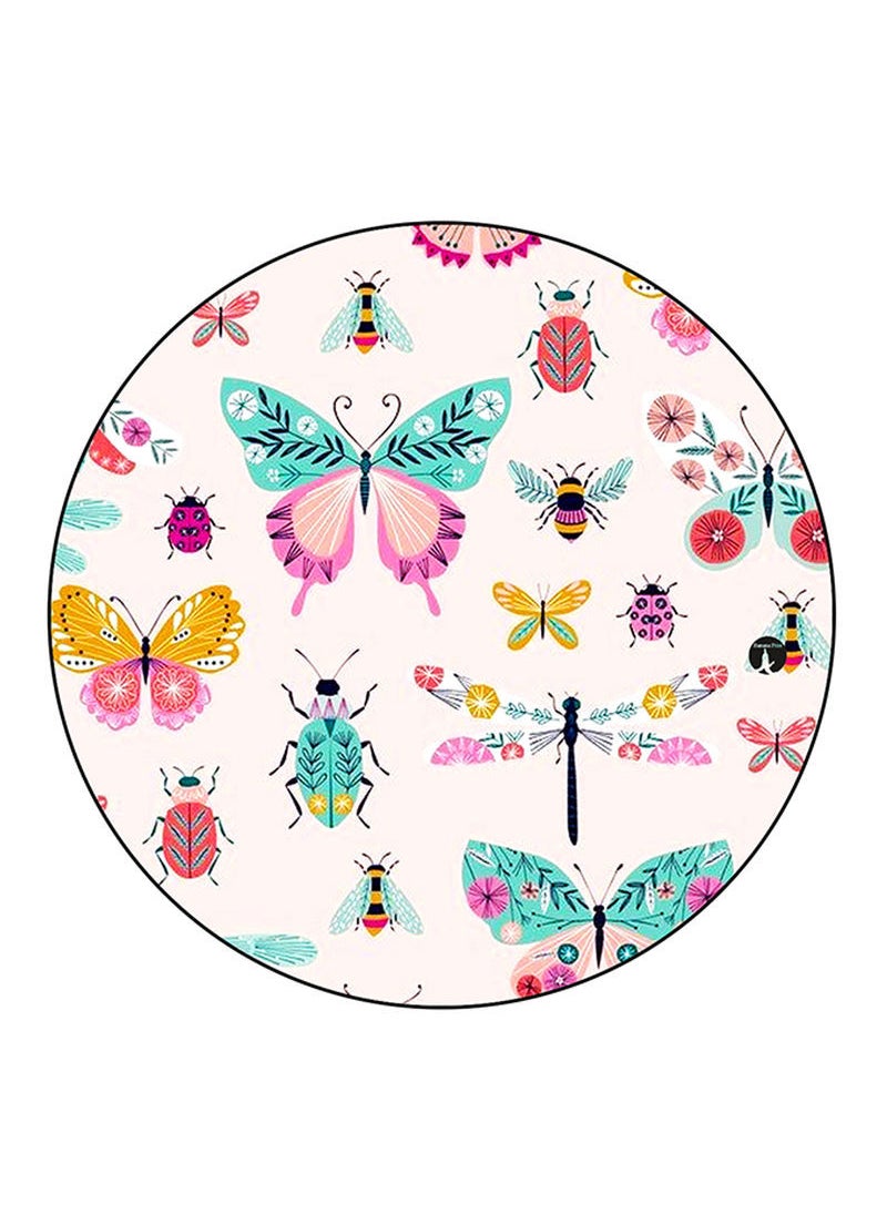 RKN Bugs Printed Mouse Pad Multicolour 
