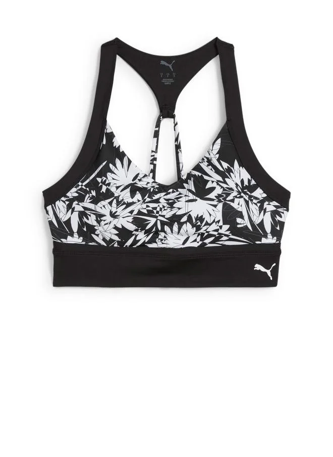 PUMA 4Keeps Tropical All Over Printed Longline Bra