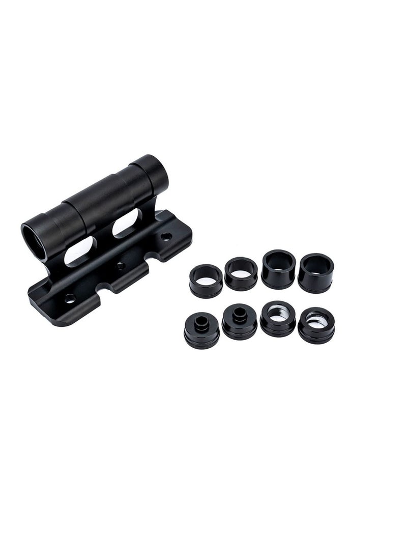 Generic Aluminum Alloy Bike Fork Mount for Car Rack, Ideal for Outdoor Travel, Compatible with Thru Axle Sizes 100x5, 100x12, 100x15, 110x15mm  - Image 1