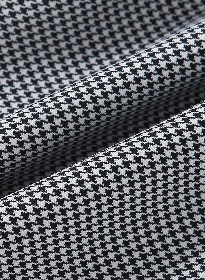 Take Two  Take Two Boys Solid Shirt and Houndstooth Pants Set for Men | Best Price UAE