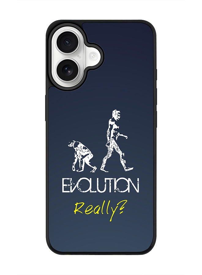 Stylizedd iPhone 17 Case, [Compatible with MagSafe] Slim Magnetic cover Phone Case iPhone 17 -Evolution, Really (Grey) - Image 1