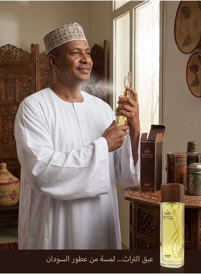 هامي عطر صندل شيك فينتاج من هامي بيرفيومز للرجال والنساء - أو دي بروفوم، 100 مل - Image 2