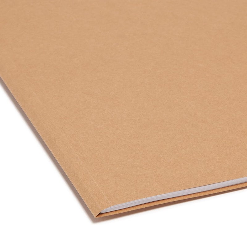Smead File Folder 13Cut Tab Letter Size Kraft 50 per Box 10830 - Image 5