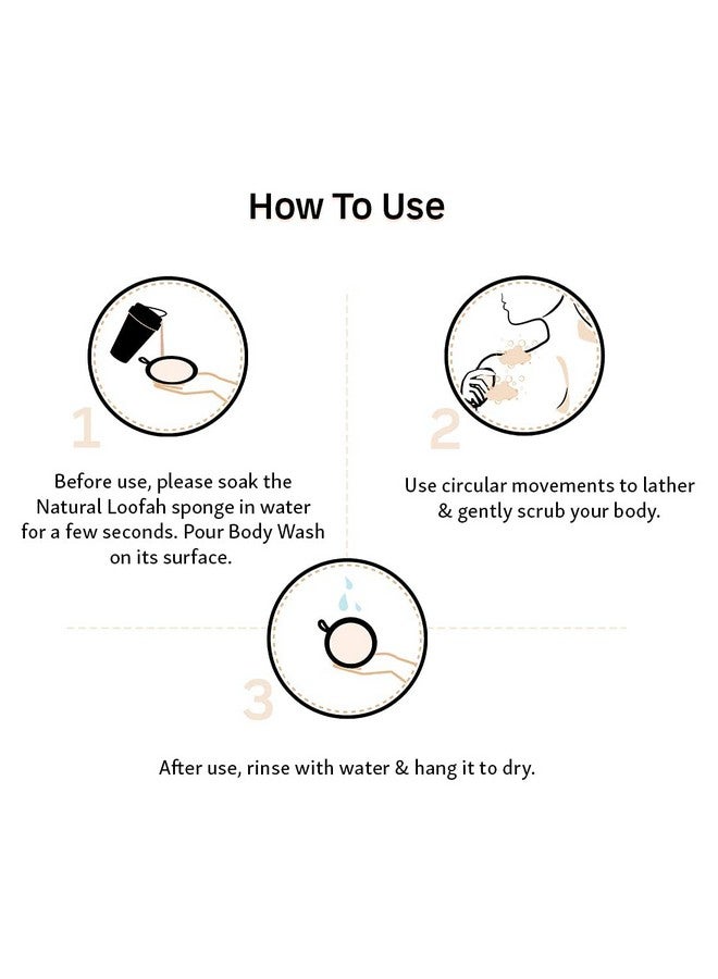 إم كافيين ليفة مقشرة لإزالة الجلد الميت مصنوعة من ألياف الرامي الطبيعية 100% لطيفة على البشرة مستدامة للجنسين سهلة التعليق - Image 3