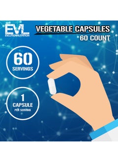 EVLUTION NUTRITION Evolution Nutrition, L-Theanine, 200 mg, 60 Veggie Capsules  - Image 4