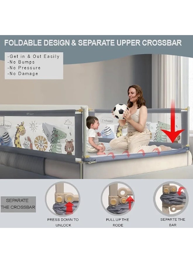 Baby Bed Rail | Bed Rail 180 cm | Baby Bed Rail 180 cm | Bed Safety Rail | Baby Safety Rail | Child Safety Bed Rail | Toddler Bed Rail | Kids Bed Rail | Baby Bed Guard | Bed Guard Rail | Bed Side Guard | Bed Barrier for Kids | Baby Bed Barrier | Bed Safety Barrier | Bed Fence for Kids | Safety Rail for Bed | Bed Fall Protection | Anti-Fall Bed Rail | Baby Sleep Guard | Mesh Bed Rail | Metal Bed Rail | Foldable Bed Rail | Lockable Bed Rail | Secure Bed Rail | Easy Install Bed Rail | Tool-Free Bed Rail | Removable Bed Rail | Washable Bed Rail | Cartoon Mesh Bed Rail | Side Bed Guard | Side Safety Rail | Portable Bed Rail - Image 4