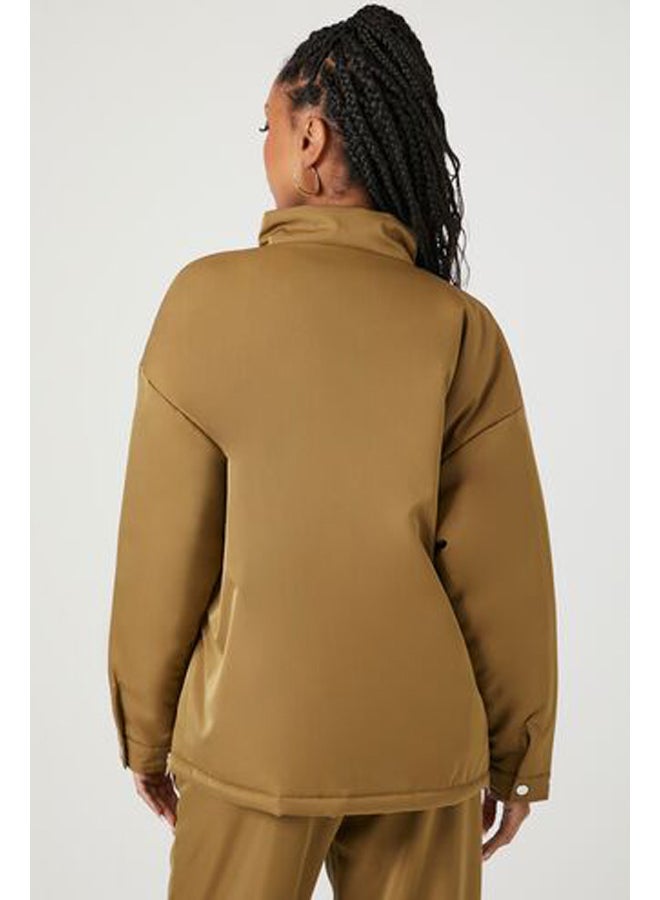 FOREVER 21 Multi-Pocket Cargo Shacket - Image 3