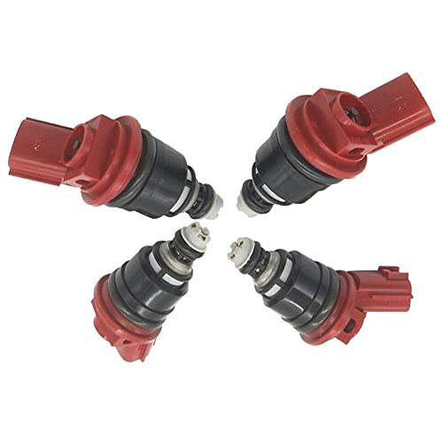 EPSIRMP 16600-RR544 4pcs Fuel Injectors 740cc Compatible with Nissan Skyline R33 RB25DE RB25DET-Fairlady S13 S14 S15 - Image 2