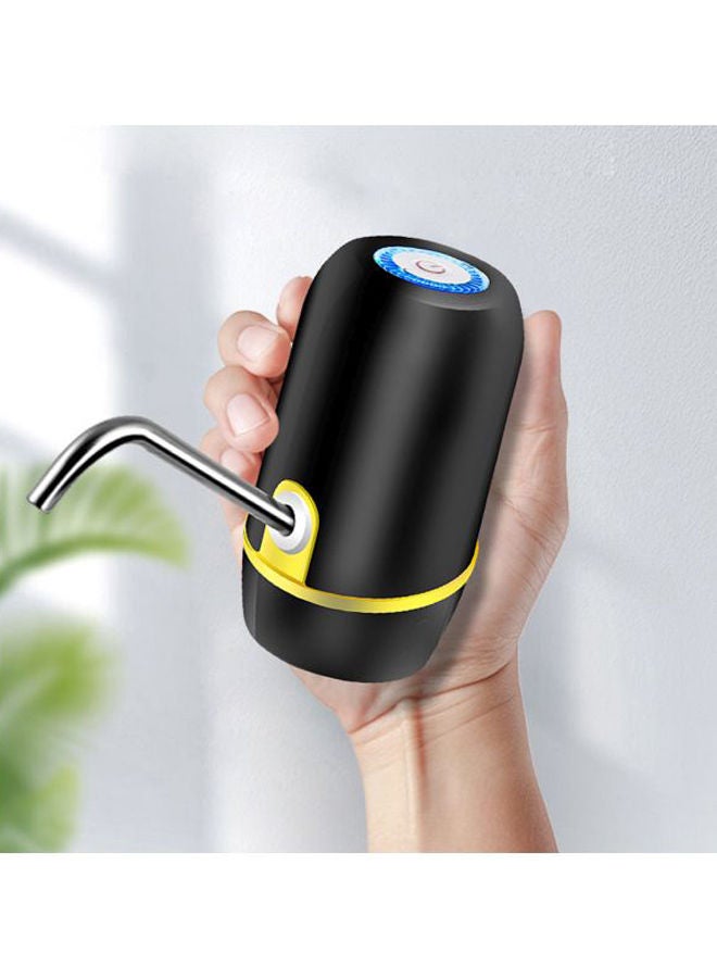 NIBEMINENT Electric Household Mineral Water Dispenser Black/Yellow/Silver 13x7x7cm  - Image 2