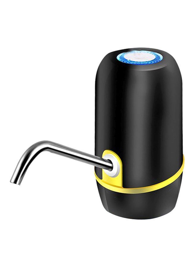 NIBEMINENT Electric Household Mineral Water Dispenser Black/Yellow/Silver 13x7x7cm  - Image 1