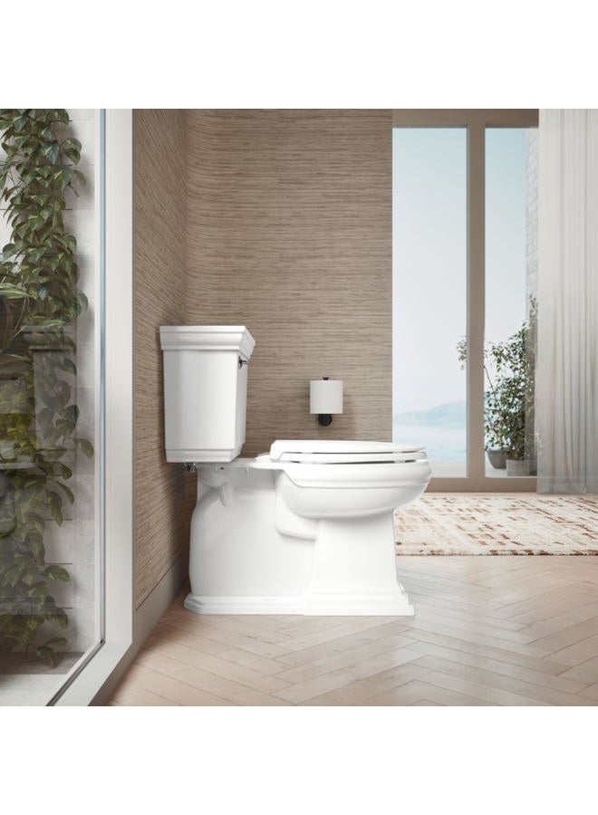 KOHLER 4636-RL-0 Cachet ReadyLatch Quiet Close Elongated Toilet Seat, White - Image 4
