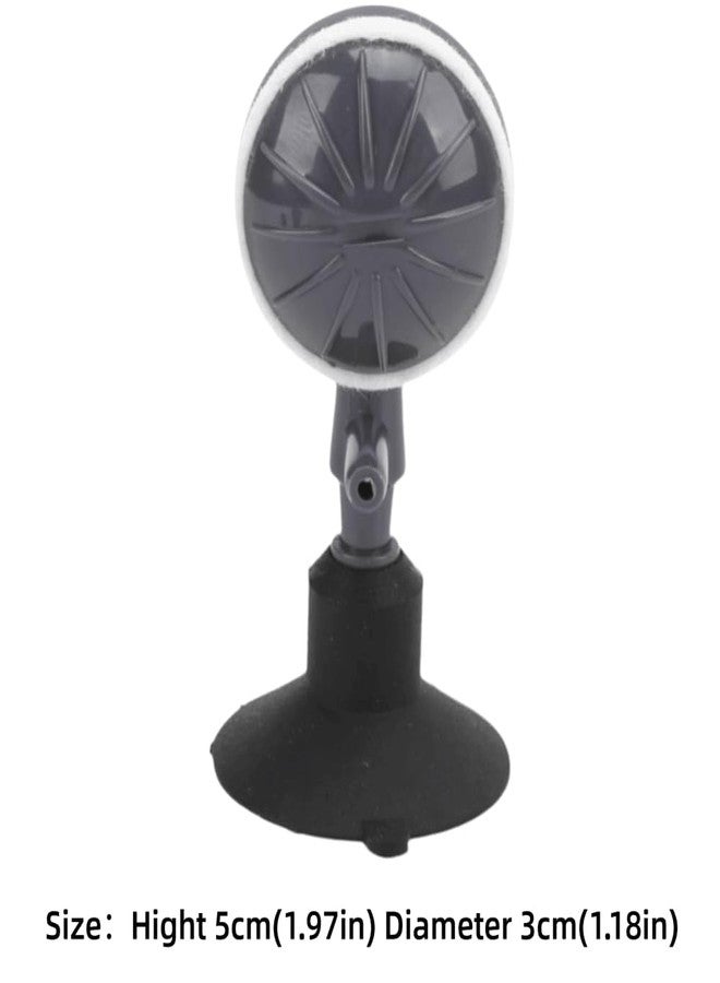 Chiffonade 2Pcs Black Plastic Bubble Diffuser Set High-Output Adjustable Fish Tank Air Stone Bubble Diffuser Air Pump Accessories - Image 2