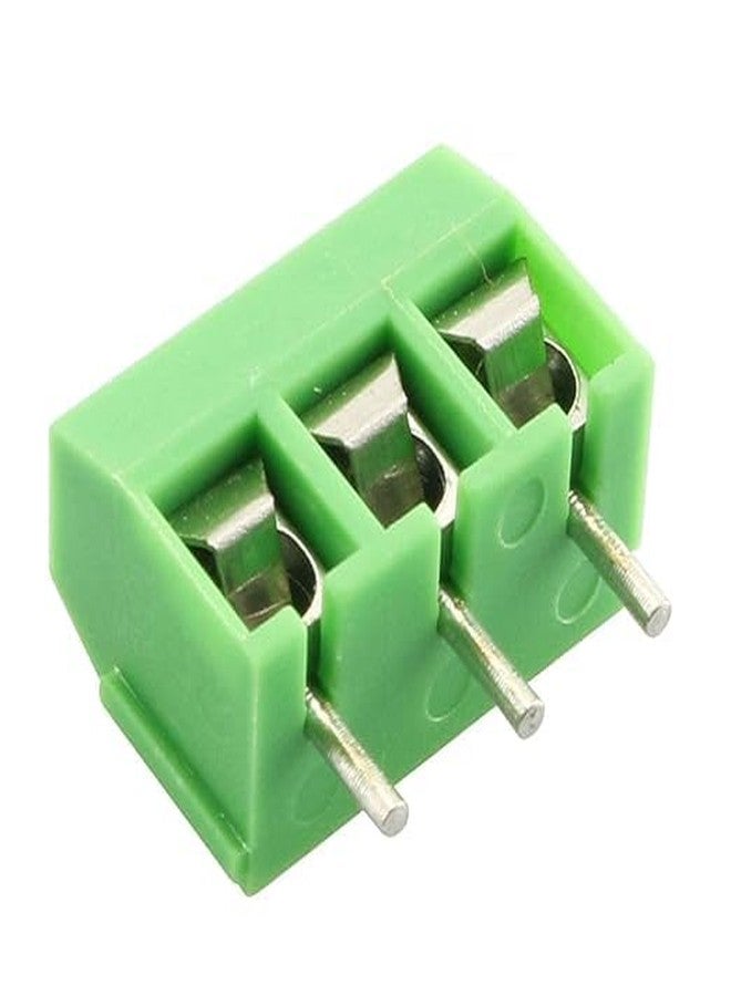 Universal Hub Pack of 40 (20 Each) 2 PIN & 3 PIN WIRE CONNECTOR GREEN COLOR YX-126 Connector PCB Terminal Block AC 300V, 10A - Image 3