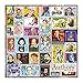 Re-Marks Remarks Famous Authors PostageStamp Collage Puzzle 1000 Piece Jigsaw Puzzle for All Ages - Image 2