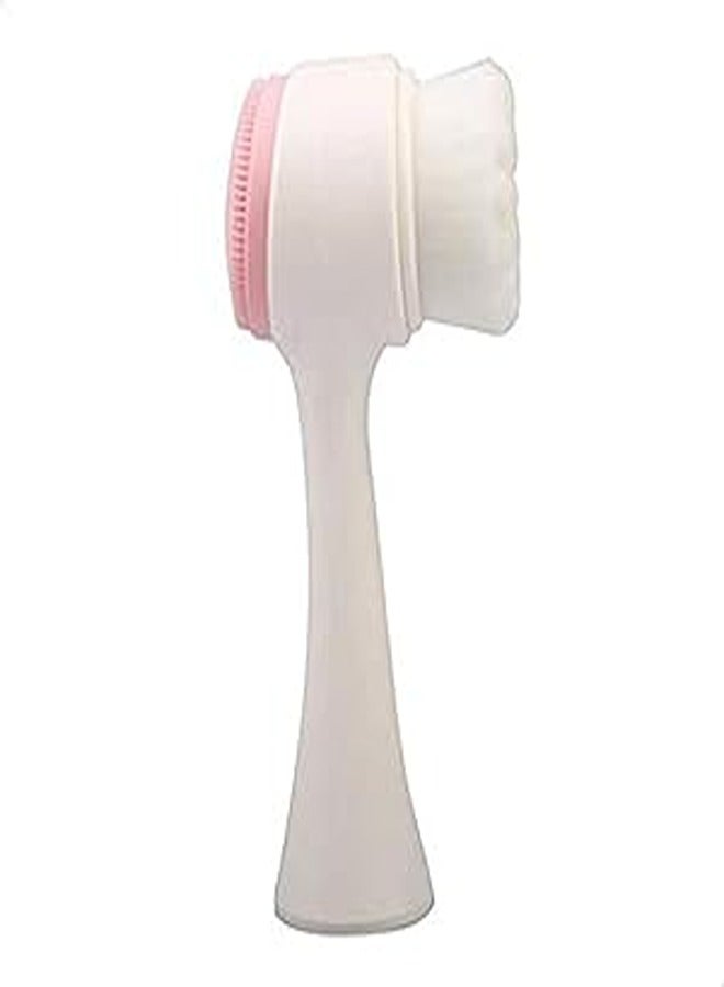 Generic Double Side Silicone 3D Portable Cleaning Facial Brush