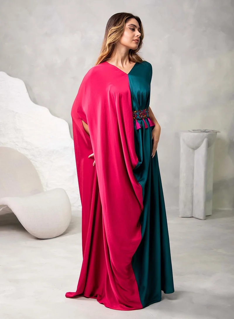 ECSTACY Dual shade kaftan