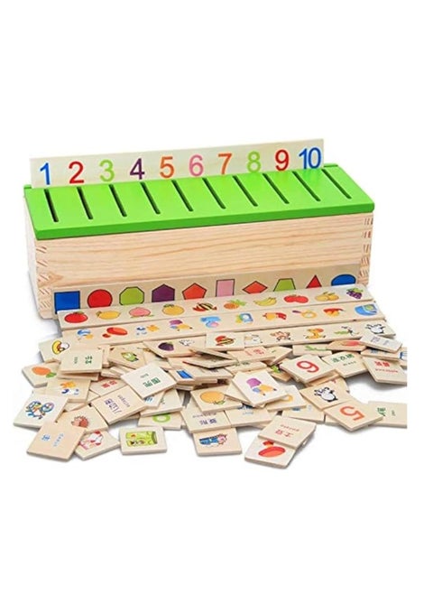 Wood classification box