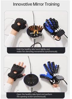 Rehability Robot Gloves Hand Stroke Recovery Equipment Hand Dysfunction Patient Training Device Stroke Hemiplegia Finger Orthosis for Long Term Relief Finger Cramps - pzsku/Z61D88D3E26AF305F8A62Z/45/_/1712508232/3899dfb3-7430-460d-9767-1bfc21d11ff0