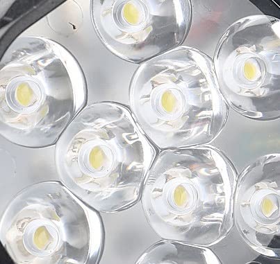 ELTRON TURBO Warranty Imported ELT87 Original 9 LED Fog Light/Lamp Waterproof, Head Lamp, Bar Light Universal For All Bike, Scooty, Motorcycle Work Lamp for Off-Roading (Pack Of 2, Switch,White) - Image 5