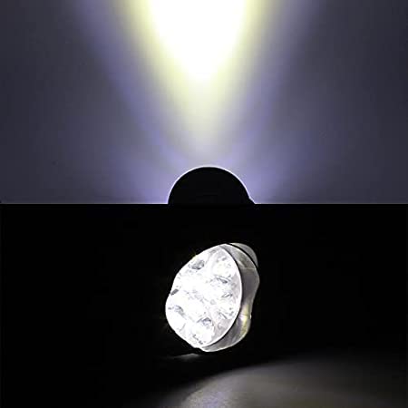ELTRON TURBO Warranty Imported ELT87 Original 9 LED Fog Light/Lamp Waterproof, Head Lamp, Bar Light Universal For All Bike, Scooty, Motorcycle Work Lamp for Off-Roading (Pack Of 2, Switch,White) - Image 3