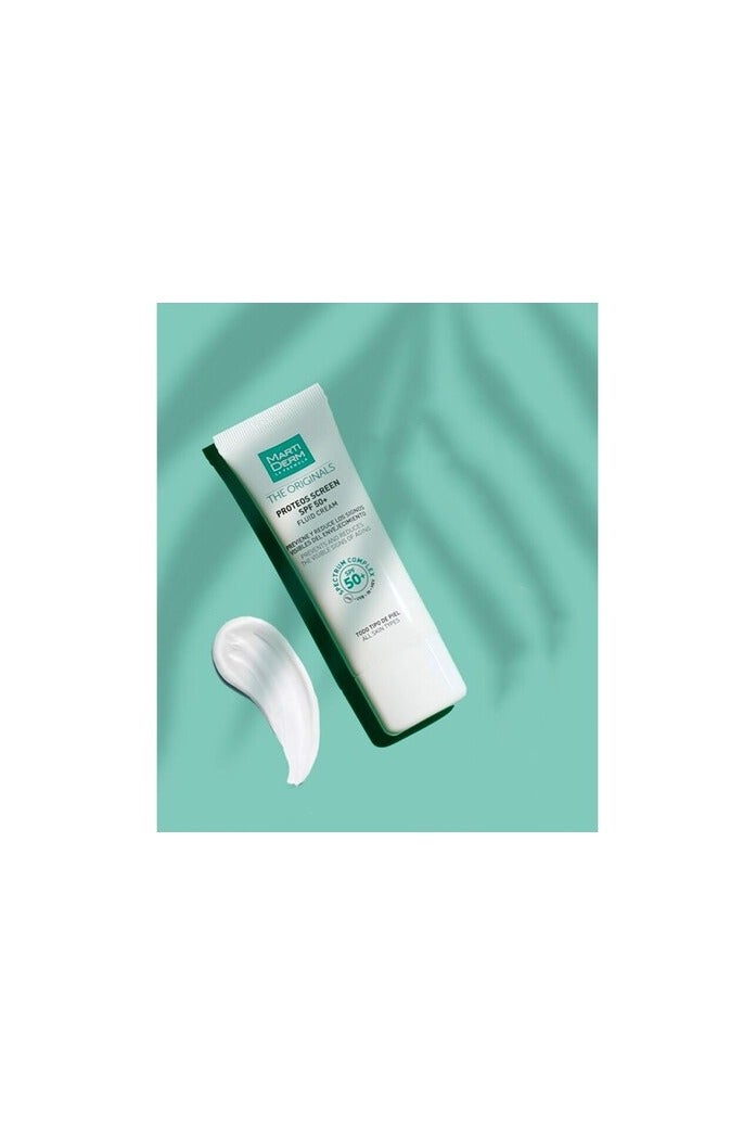 مارتيديرم كريم مارتيديرم الأصلي بروتيوس سكرين فلويد لجميع أنواع البشرة بعامل حماية من الشمس 50+، 40 مل - Image 2