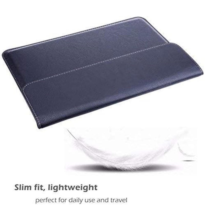Megoo Protective Sleeve for Surface Laptop 7 15 Inch, / Surface Laptop Studio 14.4 Inch, Slim and Lightweight Leather protective Sleeve, Also Compatible for Microsoft Surface Book 13.5 Inch - Black - Image 4