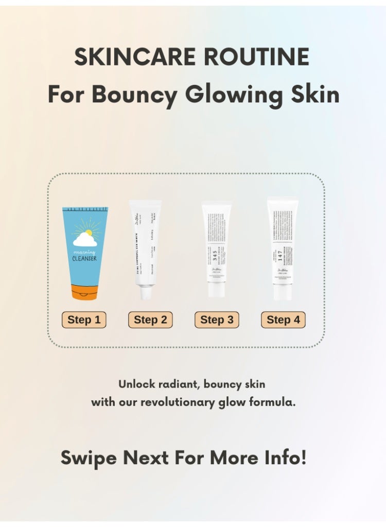 دي آر.ألثيا ثلاثي مكافحة التجاعيد وإحياء منطقة تحت العين – شدّ، تفتيح وإصلاح الحاجز – Dr. Althea 345 Relief Cream, 147 Barrier Cream & To Be Youthful Eye Serum - Image 3