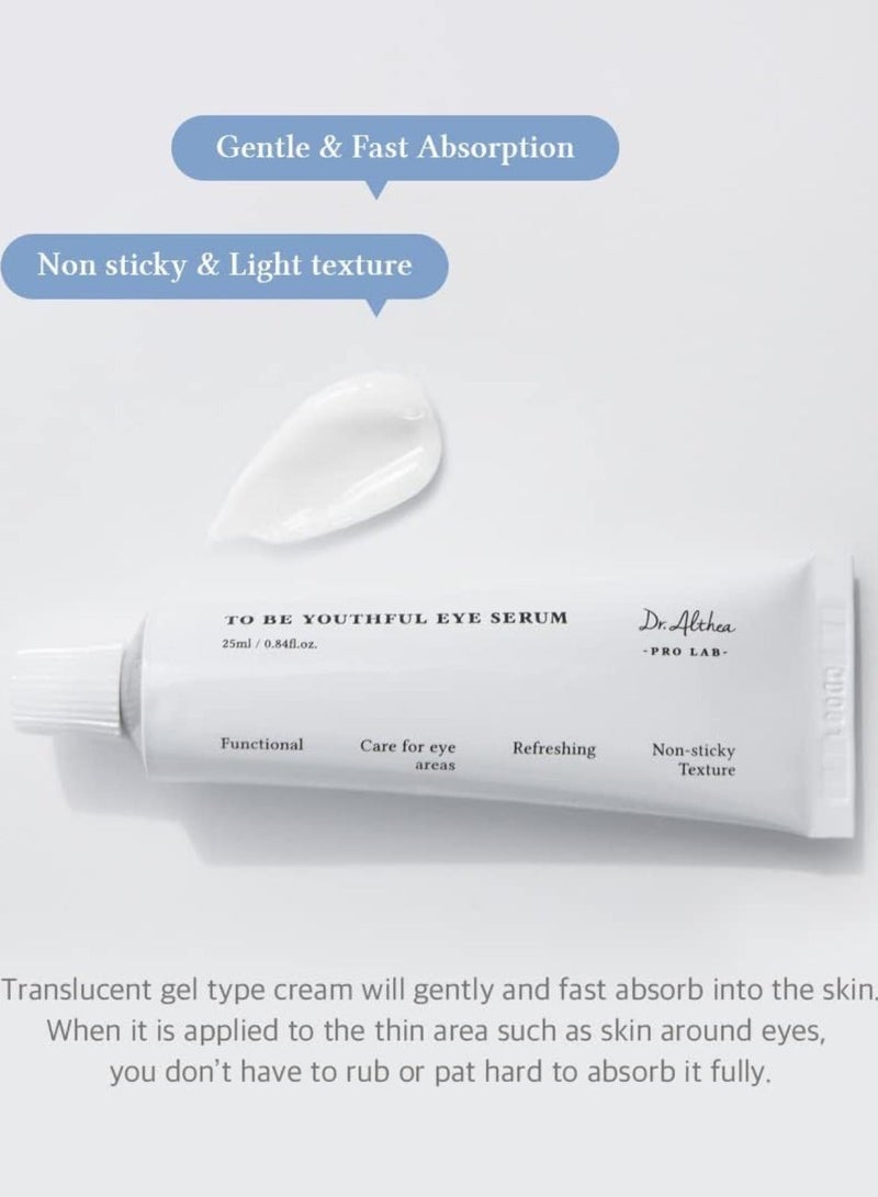 دي آر.ألثيا ثلاثي مكافحة التجاعيد وإحياء منطقة تحت العين – شدّ، تفتيح وإصلاح الحاجز – Dr. Althea 345 Relief Cream, 147 Barrier Cream & To Be Youthful Eye Serum - Image 4