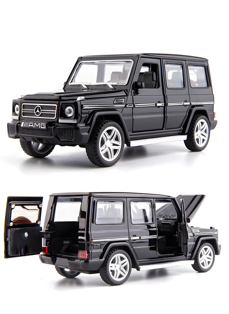 GROIC - 1/32  Mercedes-Benz G-Class Model Car, Zinc Alloy Pull Back Toy car with Sound and Light for Kids,Alloy Collectible Toy Vehicle,Collection Toy - Image 1