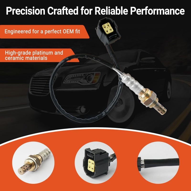 BELKEBIR 2PCS Oxygen Sensor Upstream Downstream O2 Sensor Compatible with Chrysler 300 Town & Country, Jeep Grand Cherokee Wrangler, Dodge Durango Dokota Charger Ram 1500 2500 3500 Replace 234-4587 250-24253 - Image 3