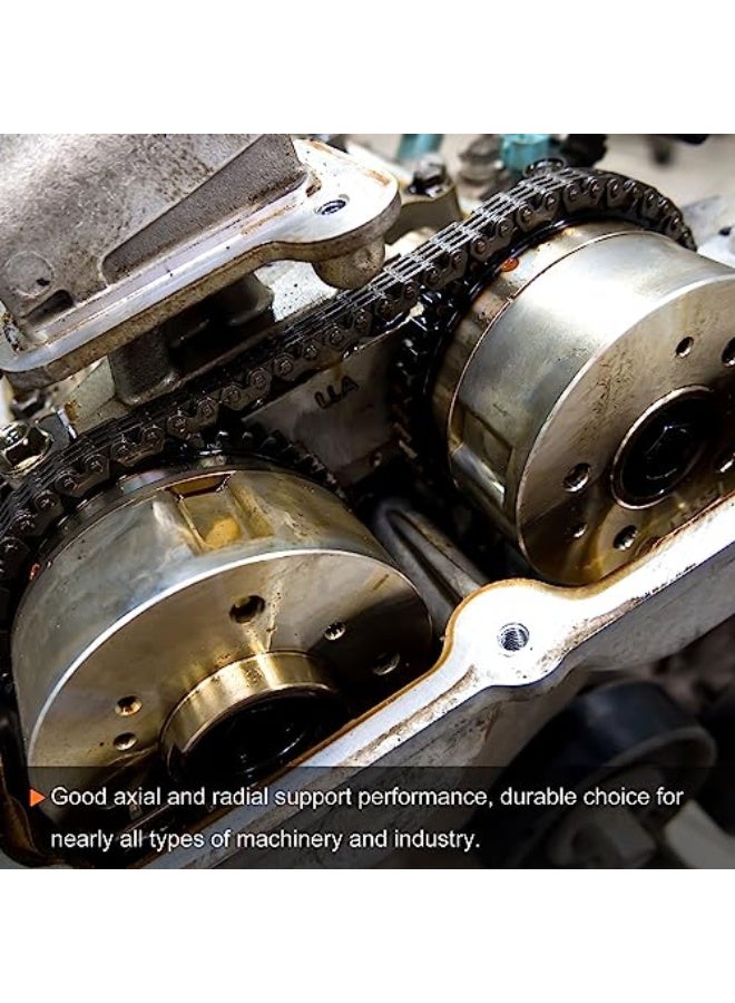 HARFINGTON 4pcs Shaft Collar 22mm Bore Aluminum Alloy Set Screw Split Clamp-On Collars, 45mm OD, 12mm Width, for Wheel Barrow Axle, Gearbox Assemblies, Machine Tools, Industry, Anodization - Image 5