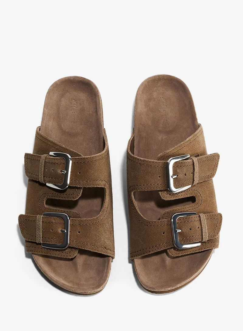 H&M  Suede sandals for Women | Best Price UAE