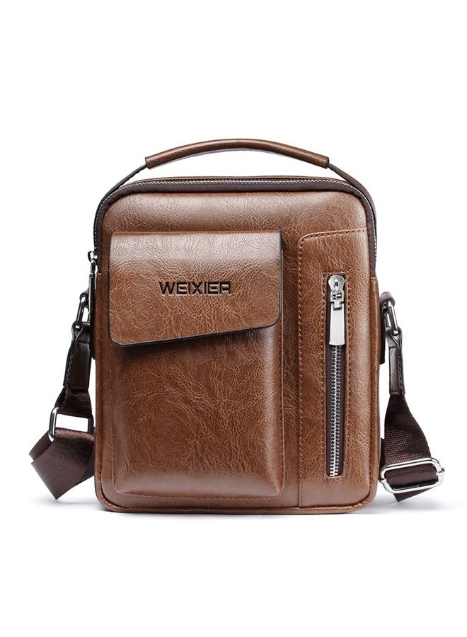 ويكسير حقيبة الرسول الجلدية للرجال - Image 1