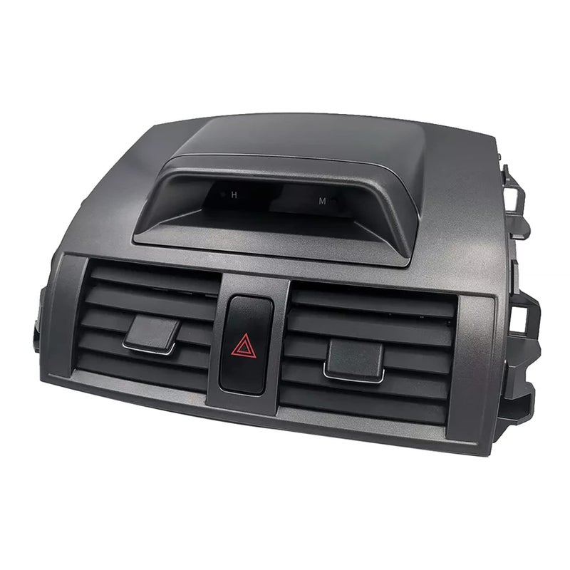 Center Dash AC Air Vent Outlet Panel with Clock Compatible with Toyota Corolla 2008 2009 2010 2012 2013 5567002340 5567002340