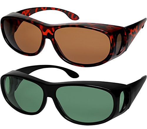Success Eyewear نظارات شمسية تناسب فوق النظارات الطبية عدسات مستقطبة حماية 100% من الأشعة فوق البنفسجية للرجال والنساء - Image 1