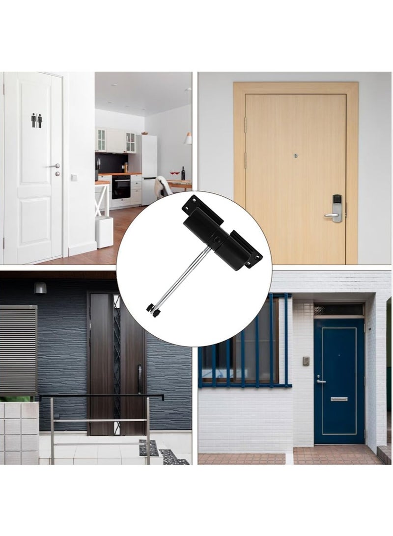 Leon Home Automatic safety spring door closer | anti-theft automatic door closing tool-free installation hinged door retrofit automatic closer - Image 5