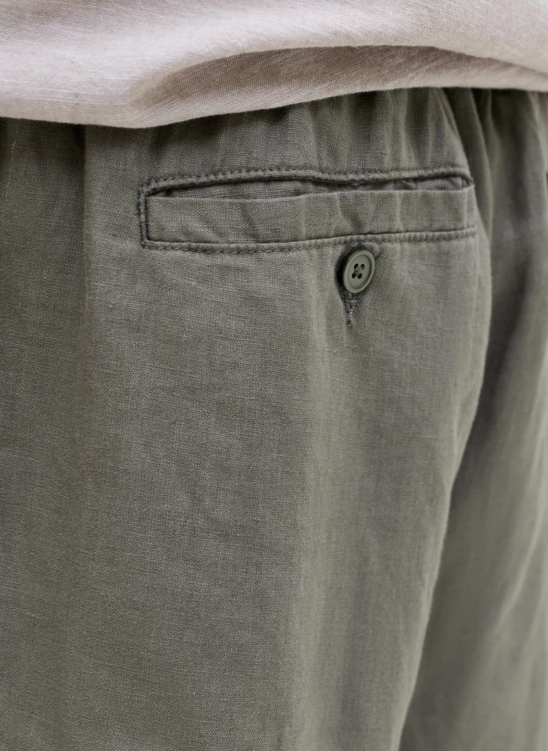 JACK & JONES  JPSTBILL LAWRENCE LINEN SHORTS REG LN for Men | Best Price UAE