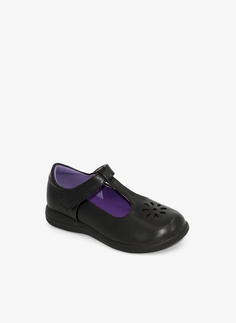 Geoomnii Black Girls School Shoes – Comfortable Black Formal Uniform Footwear for Daily Wear | Non-Slip Sole, Durable Stitching, Cushioned Insole | Back to School Essentials for Women | Best Price UAE