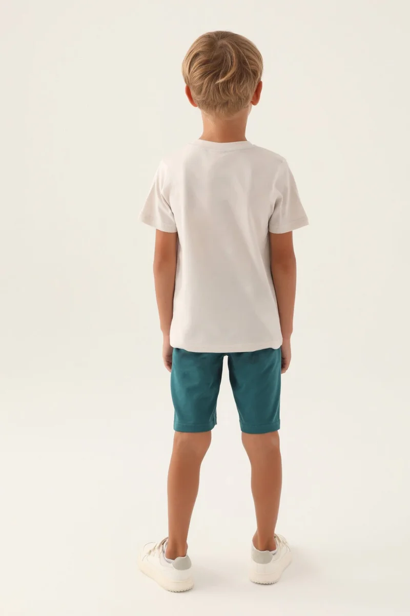 U.S. Polo Assn. Licensed Since Stone Boys Bermuda Set