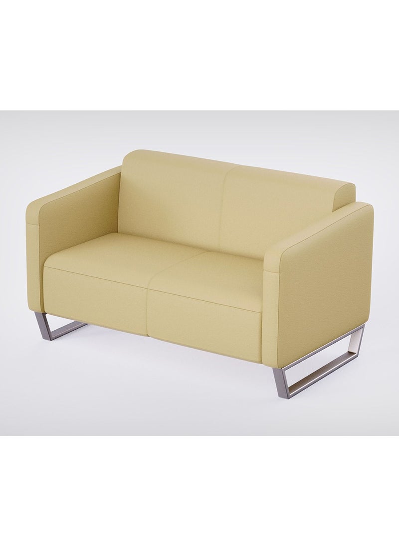 Mahmayi 2850 Double Seater PU Sofa - Sandal - Image 3
