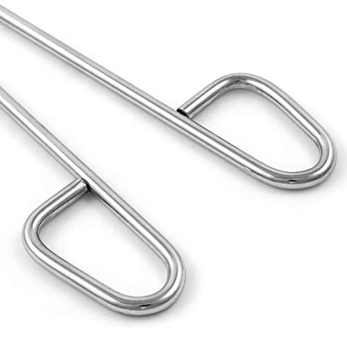 QWORK 16" Stainless Steel Crucible Tongs for Laboratory, Industry - Image 4