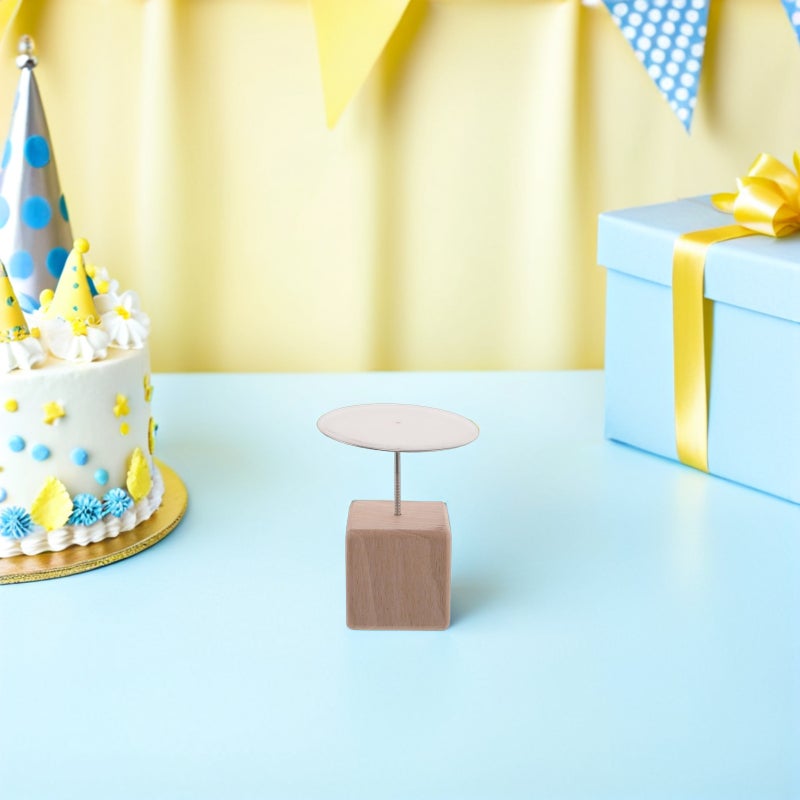1 Set Cake Decorating Nail with Base - Stainless Steel Cake Flower Cupcake Icing Cream Flower Nail Base Decorating Tool For Icing - Image 4