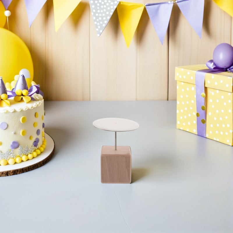 1 Set Cake Decorating Nail with Base - Stainless Steel Cake Flower Cupcake Icing Cream Flower Nail Base Decorating Tool For Icing - Image 5