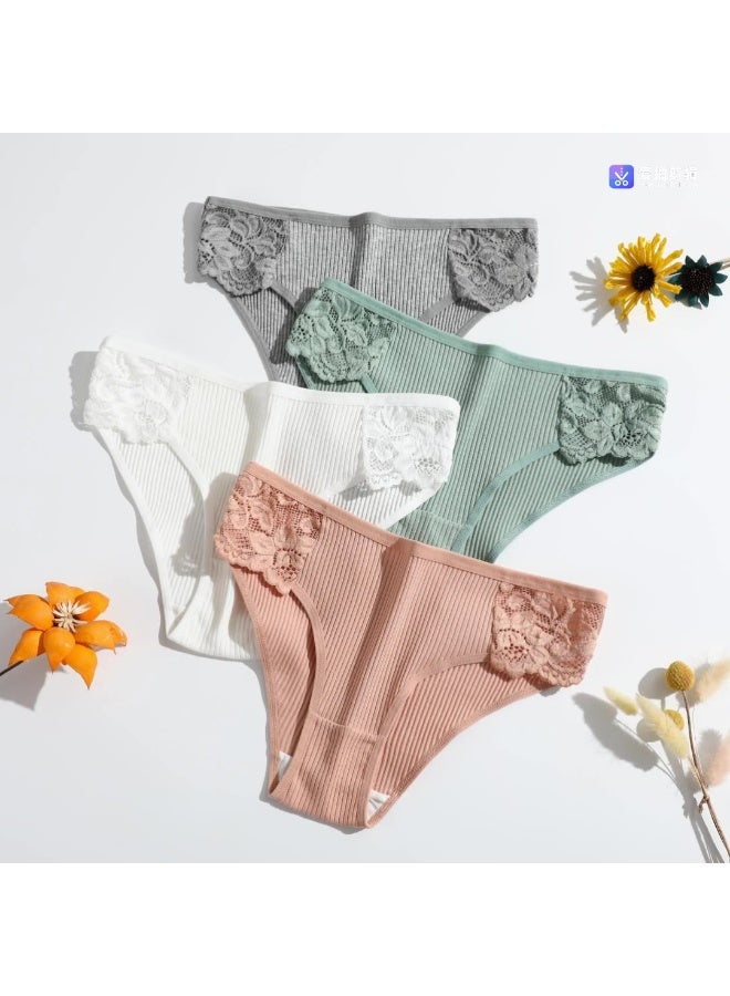 KUYING New Comfortable Skin friendly Breathable Underwear Set of 4  - Image 1