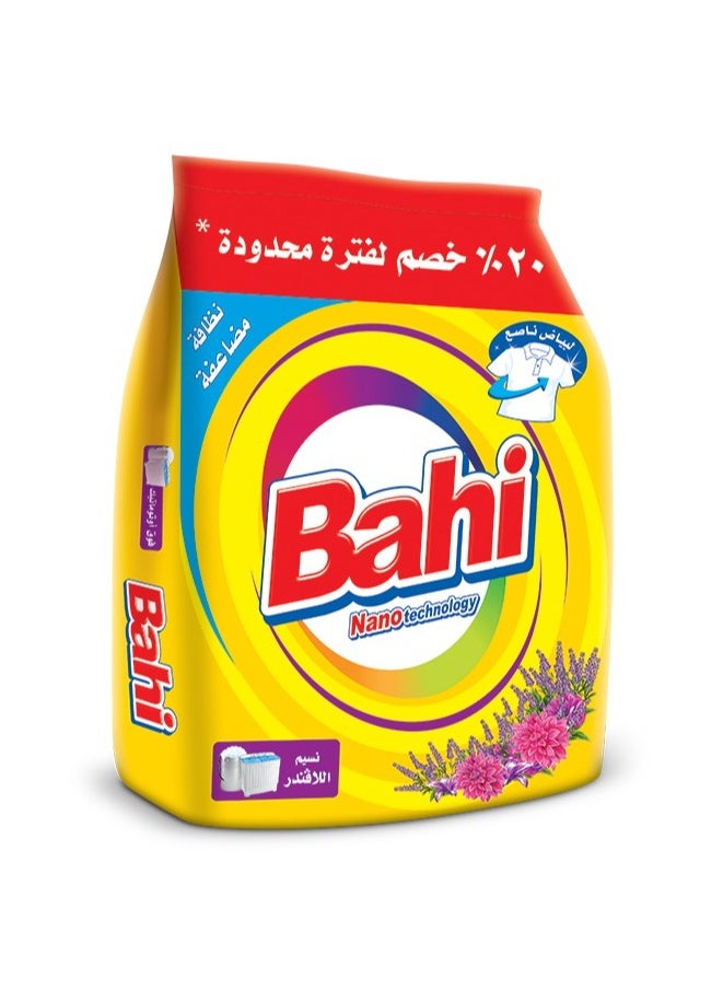 BAHI Washing Powder with Lavander Scent 1 KG 