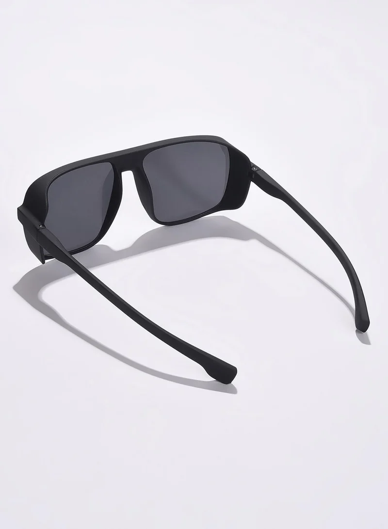 صوص هاوت Black Lens Black Wayfarer Sunglasses