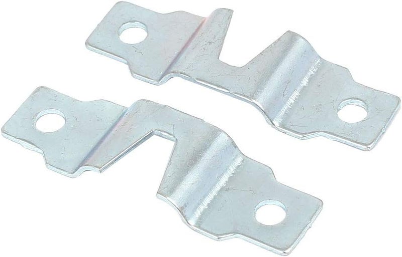 Silver Blue Picture Hangers 200pcs Double Hole Hook 50mmx15mmx5mm for Photo Frames Screws Fasteners - Image 3